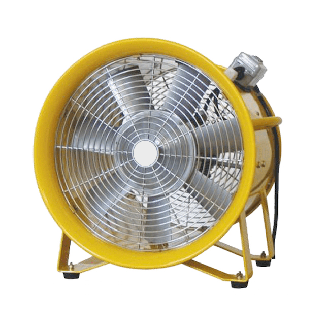 VENTILATOR FAN AND DUCTING