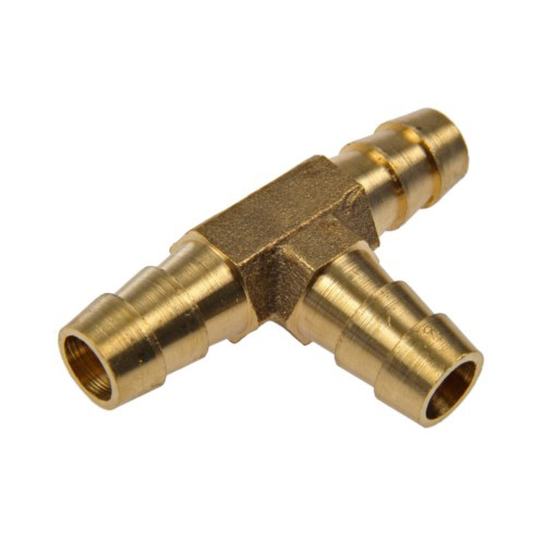 BRASS TEE HOSE CONNECTOR