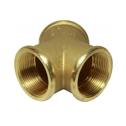 BRASS THREADED FEMALE WYE