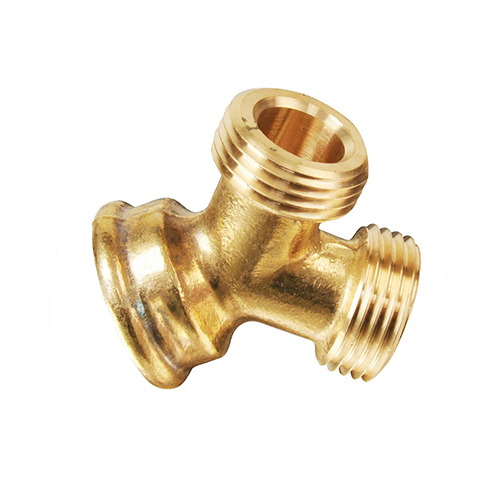 BRASS THREADED WYE FITTING