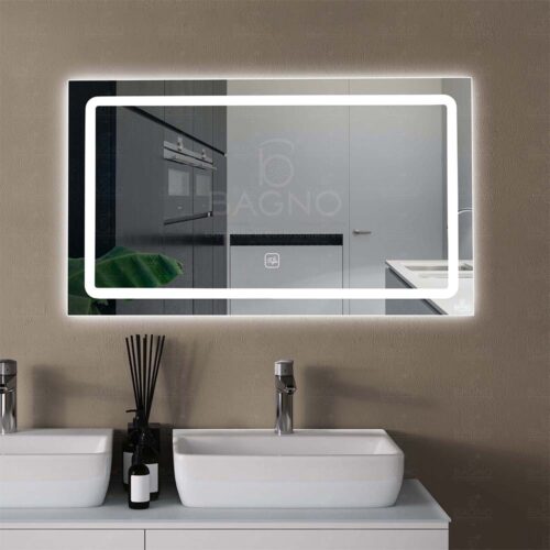 B BAGNO 120x70CM Multi LED Mirror BML09 Horizontal, Vanity Mirror