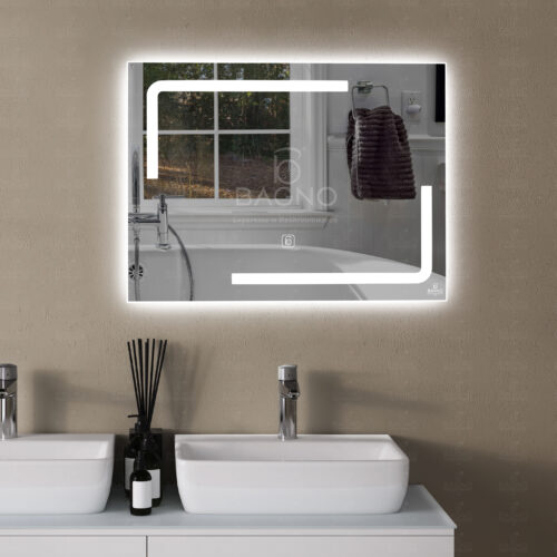 B BAGNO Multi LED Mirror BML14 80x60CM, Bathroom Mirror, Bathroom decor