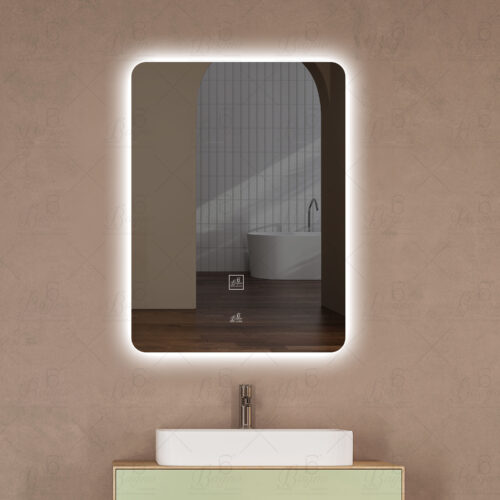 B BAGNO LED Mirror, Multi LED Mirror, premium Quality 80x60cm BML27