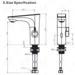 B BAGNO Sensor Basin Faucet - BSF01