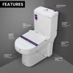 B BAGNO Water Closet Rimless - WC01