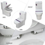 B BAGNO Water Closet Rimless - WC01