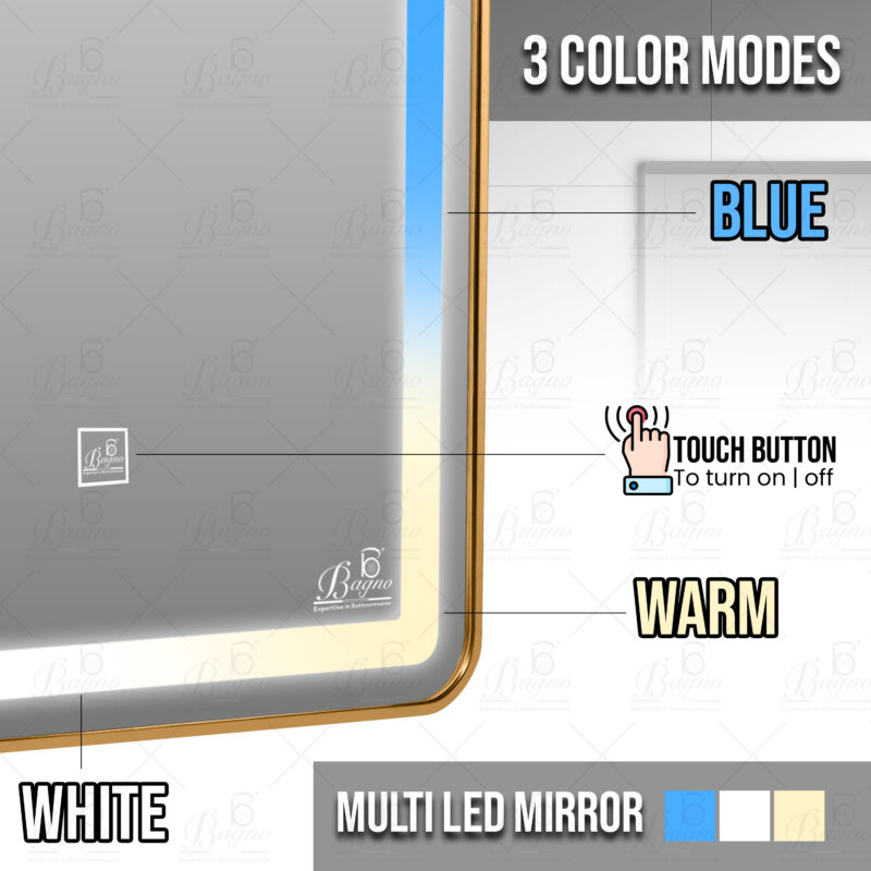 B BAGNO Multi LED Mirror - BML21