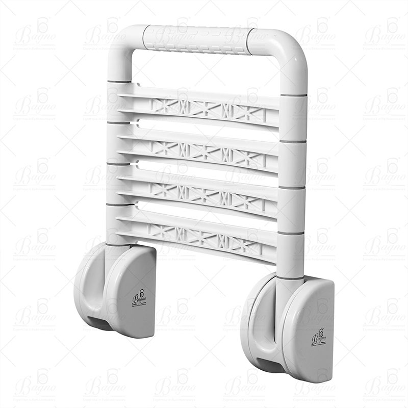 B BAGNO Foldable Wall-Mounted Disable Shower Seat - BDS01
