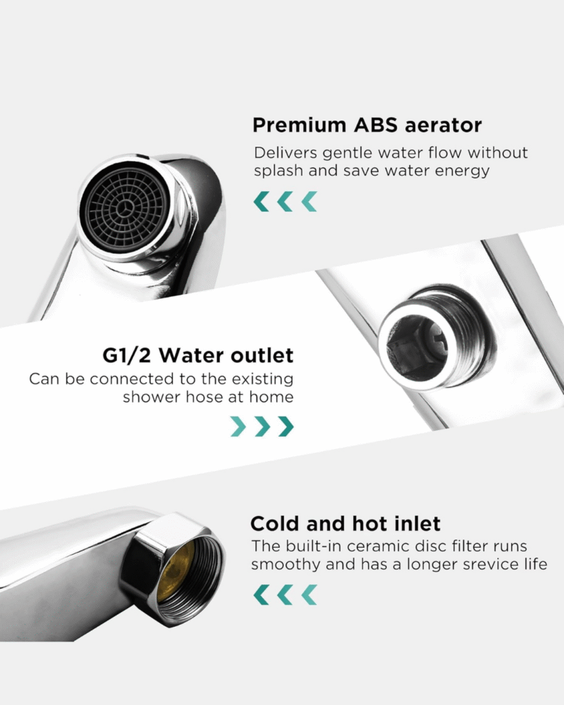 B BAGNO Luxury Shower Mixer - Sky Series S03