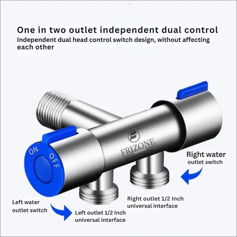 FRIZONE Double Knob Angle Valve - AVD04