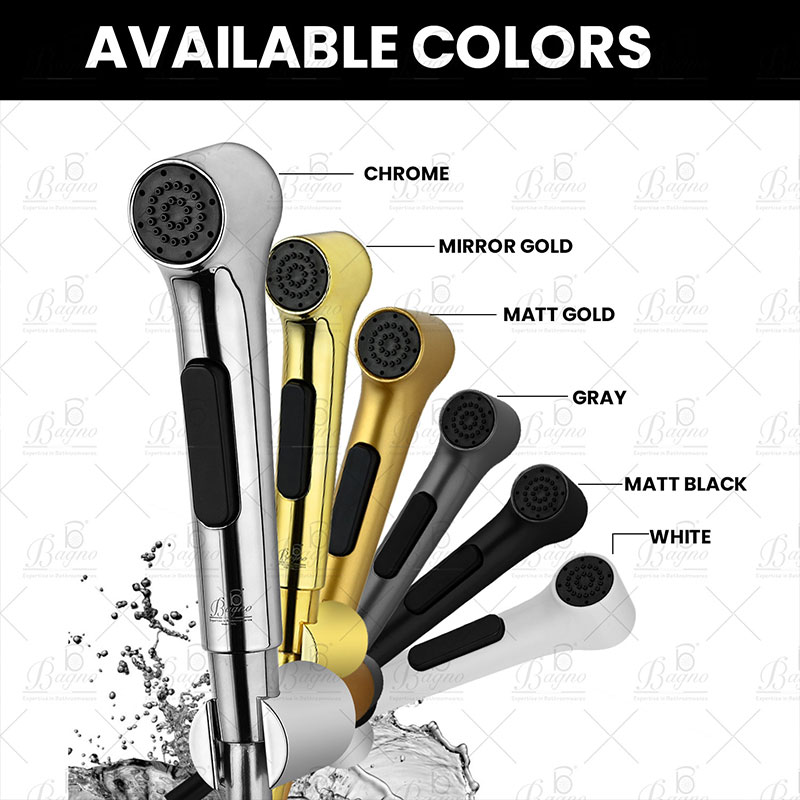 B BAGNO High-Pressure Ergonomic Shattaf-SF02