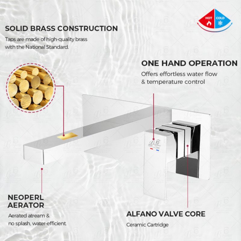 B BAGNO Concealed Basin Mixer - 9061- 2