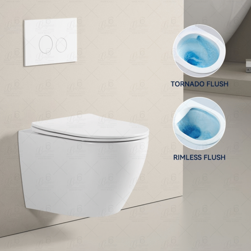 B BAGNO Wall Hung Water Closet - WCWH02
