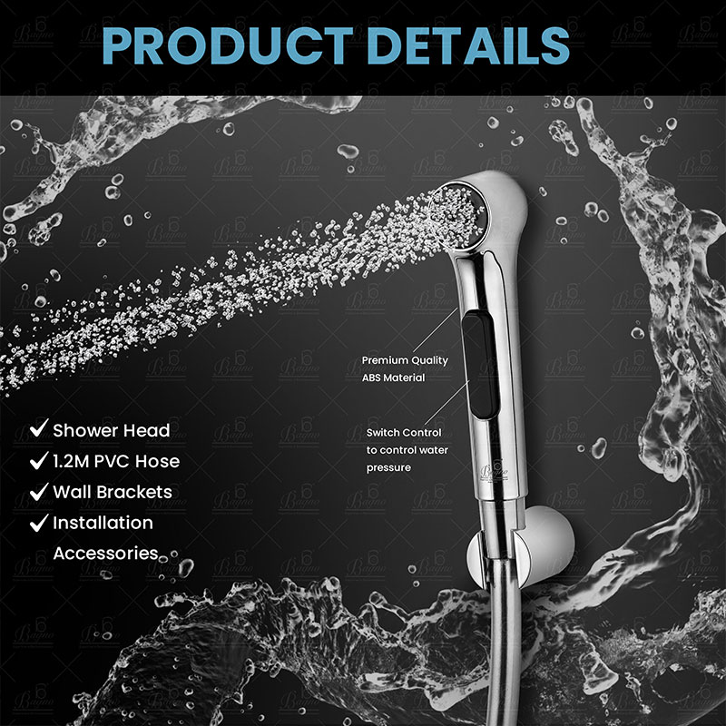 B BAGNO High-Pressure Ergonomic Shattaf-SF02