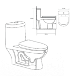 B BAGNO Baby Water Closet - WC09