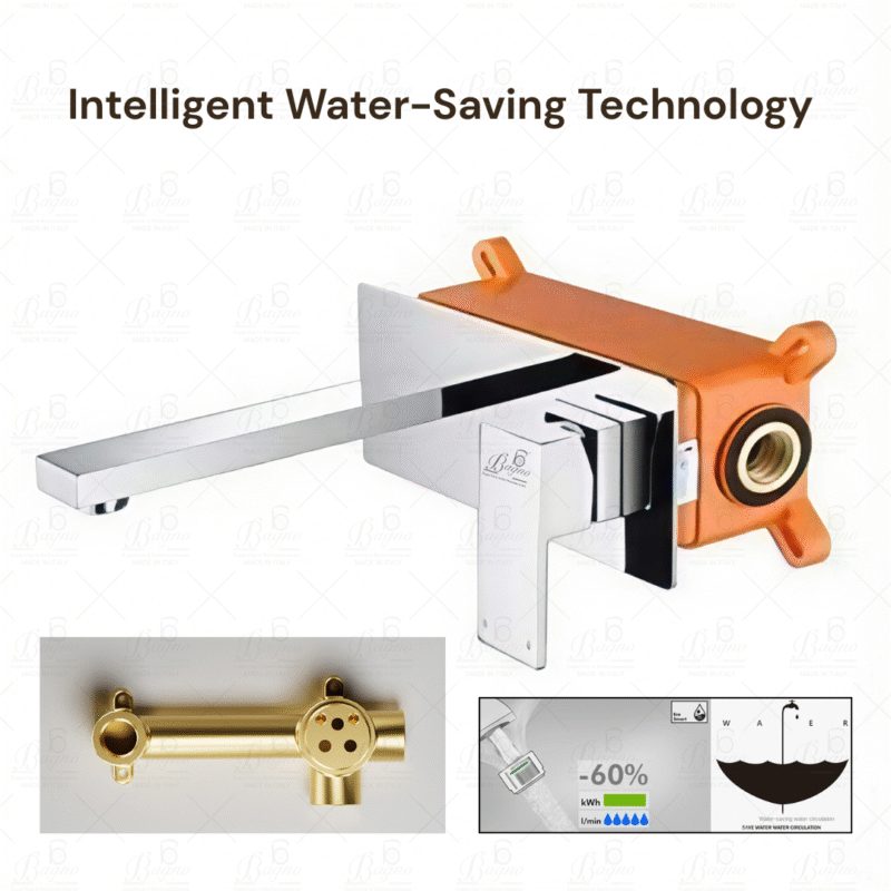 B BAGNO Concealed Basin Mixer - 9061- 2