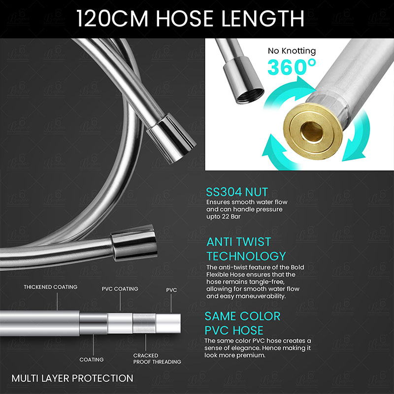 B BAGNO High-Pressure Ergonomic Shattaf-SF02