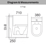 B BAGNO Water Closet - WC03
