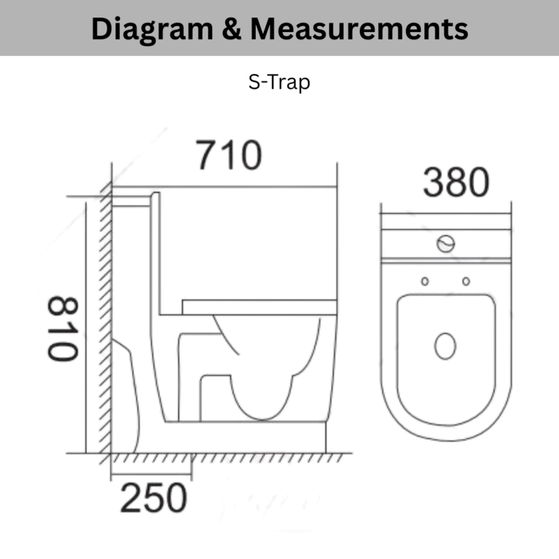 B BAGNO Water Closet - WC03