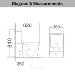 B BAGNO Water Closet - WC07