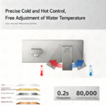 B BAGNO Concealed Basin Mixer - 9061- 2