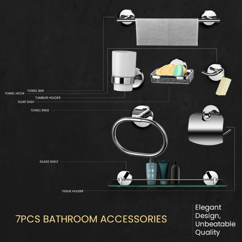 B BAGNO Bathroom Accessories 8500