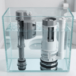 B BAGNO Universal Dual Flush Valve WC Fitting OP SMALL - BFSM01