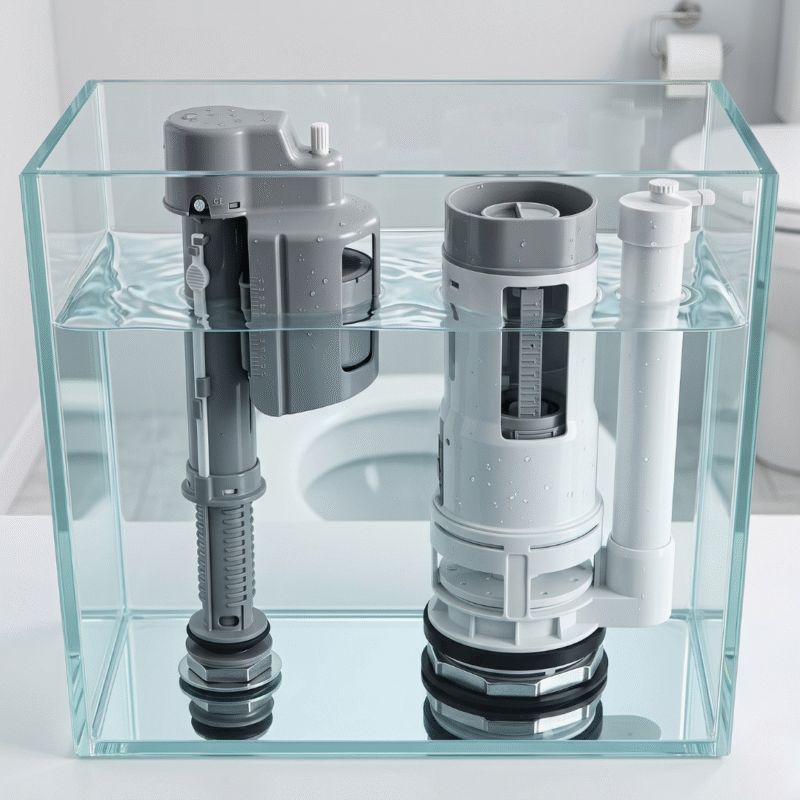 B BAGNO Universal Dual Flush Valve WC Fitting OP SMALL - BFSM01