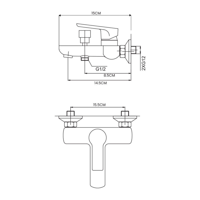 SHOWER MIXER FT02