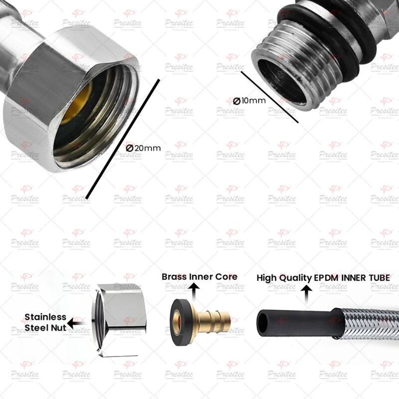 PRESITEC Flexible Hose - WC & WB