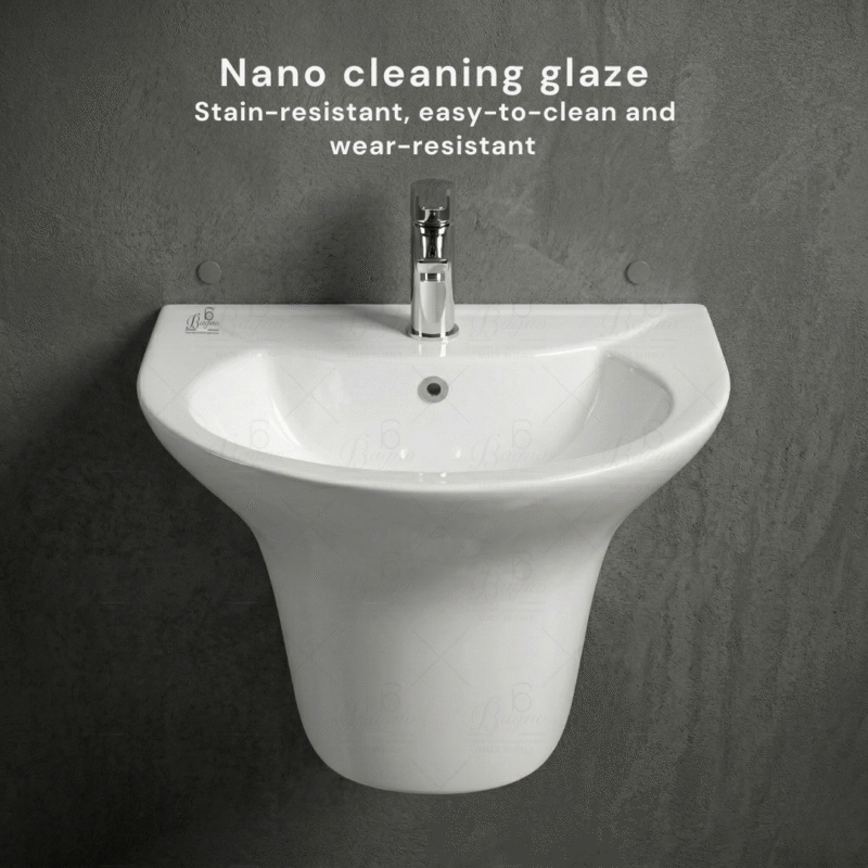 B BAGNO Wall Hung Wash Basin - WHB04