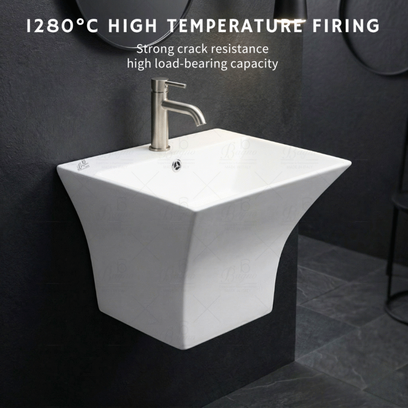 B BAGNO Wall Hung Wash Basin - WHB09