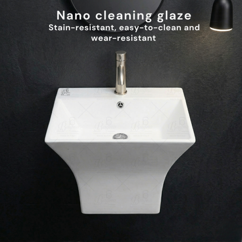 B BAGNO Wall Hung Wash Basin - WHB09