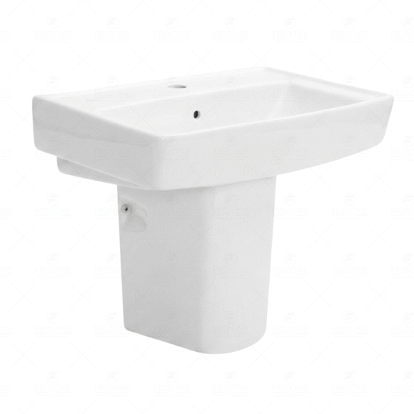FRIZONE Wash Basin - POLO Half Pedestal