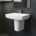 FRIZONE Wash Basin - POLO Half Pedestal