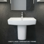 FRIZONE Wash Basin - POLO Half Pedestal
