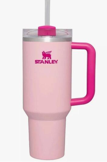 Stanley 40oz Stainless Steel H2.0 FlowState Quencher Tumbler Flamingo