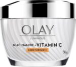 Olay Luminous Niacinamide + Vitamin C Face Cream Moisturizer 50G, 50 g (Pack of 1)