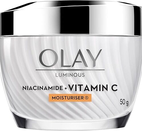 Olay Luminous Niacinamide + Vitamin C Face Cream Moisturizer 50G, 50 g (Pack of 1)