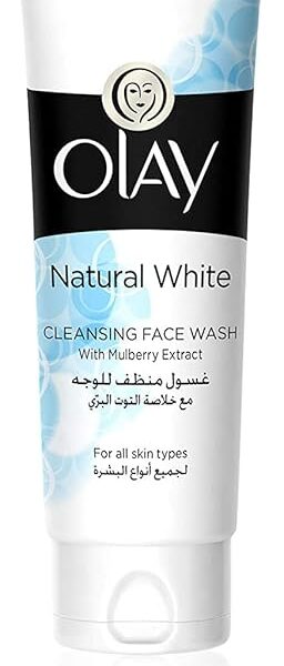 OLAY NATURAL WHITE CLEANSING FACE WASH APPLE 100 G