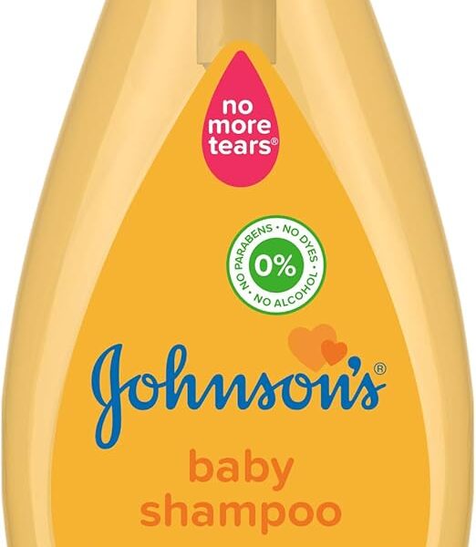 Johnson's Baby Shampoo, Made with NO MORE TEARS formula that is gentle to the eyes as pure water. Free from Dyes, Parabens, Phthalates, Sulphates, and Alcohol, 750ml