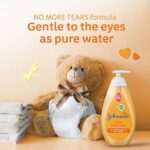 Johnson's Baby Shampoo, Made with NO MORE TEARS formula that is gentle to the eyes as pure water. Free from Dyes, Parabens, Phthalates, Sulphates, and Alcohol, 750ml