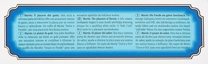 Marvis Aquatic Mint Toothpaste - 25 ml