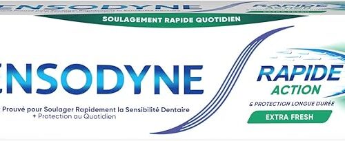 Sensodyne Rapid Action Extra Fresh Toothpaste - Limits Teeth Sensitivity - 75ml
