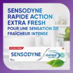 Sensodyne Rapid Action Extra Fresh Toothpaste - Limits Teeth Sensitivity - 75ml