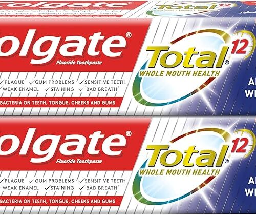 Colgate Total 12 Advanced Whitening Toothpaste 100ml (2 pack)