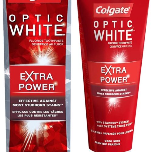 Colgate Optic White Extra Power Whitening Toothpaste, 75ml