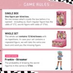 POP MART Peach Riot Rush Hour Series Figures, Blind Box Figures, Random Design Action Figures Collectible Toys Home Decorations, Holiday Birthday Gifts, Single Box