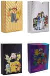 TECH LOGO ELECTRONICS 220 PCS Gold+Black+Silver+Rainbow Foil Card Assorted TCG Deck Box - V Series Vmax GX Rare Golden and Common-Rare Mystery Card (Gold+Black+Silver+Rainbow)