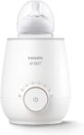 Philips Avent Fast Bottle Warmer with Smart Temperature Control: Warms Evenly, No Hotspots – SCF358/00